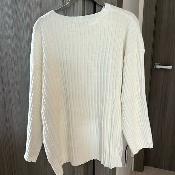 NEW SET knit oversized sweater pleated mini skirt by COMMENSE L - Picture 10 of 14